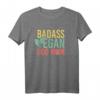 Badass Vegane Hundemama T-Shirt – Humorvolles Geschenk für Tierliebhaber & Vegane Lifestyle Fans