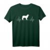 Hovawart Herzschlag EKG Hunde T-Shirt - Klassisches Hundemotiv für Hunde- und Tierliebhaber