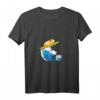 Lustiges Meerschweinchen Surf T-Shirt mit V-Ausschnitt - Perfekt für Haustierliebhaber & Meerschweinchen-Fans