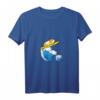 Lustiges Meerschweinchen Surf T-Shirt mit V-Ausschnitt - Perfekt für Haustierliebhaber & Meerschweinchen-Fans