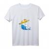 Lustiges Meerschweinchen Surf T-Shirt mit V-Ausschnitt - Perfekt für Haustierliebhaber & Meerschweinchen-Fans
