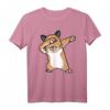 Dabbing Hamster T-Shirt - Lustiges Haustier-Shirt mit Tanzfigur, perfektes Geschenk für Tierliebhaber und Hamsterfans