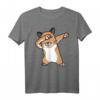 Dabbing Hamster T-Shirt - Lustiges Haustier-Shirt mit Tanzfigur, perfektes Geschenk für Tierliebhaber und Hamsterfans
