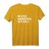 Bester Hundepapa Der Welt Shirt – Hundeliebe Geschenk für Herrchen und Hundeeltern, Perfekt zum Geburtstag, Muttertag & Weihnachten