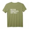 Bester Hundepapa Der Welt Shirt – Hundeliebe Geschenk für Herrchen und Hundeeltern, Perfekt zum Geburtstag, Muttertag & Weihnachten