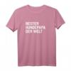 Bester Hundepapa Der Welt Shirt – Hundeliebe Geschenk für Herrchen und Hundeeltern, Perfekt zum Geburtstag, Muttertag & Weihnachten