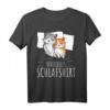 Offizielles Schlafshirt Katze Kater T-Shirt – Bequemes Katzen-Outfit zum Schlafen, ideal als Geschenk für Katzenliebhaber, Familienmitglieder & Freunde