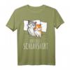 Offizielles Schlafshirt Katze Kater T-Shirt – Bequemes Katzen-Outfit zum Schlafen, ideal als Geschenk für Katzenliebhaber, Familienmitglieder & Freunde