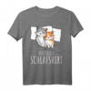 Offizielles Schlafshirt Katze Kater T-Shirt – Bequemes Katzen-Outfit zum Schlafen, ideal als Geschenk für Katzenliebhaber, Familienmitglieder & Freunde
