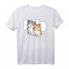 Offizielles Schlafshirt Katze Kater T-Shirt – Bequemes Katzen-Outfit zum Schlafen, ideal als Geschenk für Katzenliebhaber, Familienmitglieder & Freunde