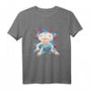 Axolotl T-Shirt für Tierliebhaber & Aquaristik-Fans – Buntes Axolotl Design, perfektes Geschenk für Freunde & Kinder