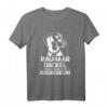 Rauhaardackel Coolster Hund Hundehalter Herrchen Haustier T-Shirt – Lustiges Geschenk für Hundeliebhaber & Hundebesitzer
