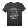 Whippet T-Shirt 'This Isn 't Dog Hair IT 'S Whippet Glitter Tee' – Lustiges Geschenk für Hundeliebhaber, Damen und Herren