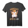 Verrückte Hamster Lady Damen & Mädchen T-Shirt - Süßes Geschenk für Hamsterliebhaber, Fans & Kinder zum Geburtstag, Weihnachten & Ostern
