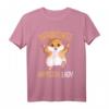 Verrückte Hamster Lady Damen & Mädchen T-Shirt - Süßes Geschenk für Hamsterliebhaber, Fans & Kinder zum Geburtstag, Weihnachten & Ostern