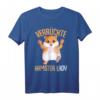 Verrückte Hamster Lady Damen & Mädchen T-Shirt - Süßes Geschenk für Hamsterliebhaber, Fans & Kinder zum Geburtstag, Weihnachten & Ostern