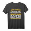 Lustiges Meerschweinchen Nagetier Haustier Kaffee T-Shirt – Perfektes Geburtstags- oder Weihnachtsgeschenk für Tier- und Kaffee-Liebhaber