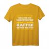 Lustiges Meerschweinchen Nagetier Haustier Kaffee T-Shirt – Perfektes Geburtstags- oder Weihnachtsgeschenk für Tier- und Kaffee-Liebhaber