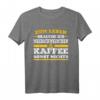 Lustiges Meerschweinchen Nagetier Haustier Kaffee T-Shirt – Perfektes Geburtstags- oder Weihnachtsgeschenk für Tier- und Kaffee-Liebhaber