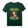 Ich arbeite so hart für meine Katze - Katzenliebhaber Geschenk T-Shirt für Geburtstag & Weihnachten