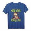 Ich arbeite so hart für meine Katze - Katzenliebhaber Geschenk T-Shirt für Geburtstag & Weihnachten