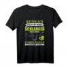 Schlange Schlangen Haustier Kobra Reptilien T-Shirt - Lustiges Geschenk für Reptilienliebhaber und Schlangenbesitzer