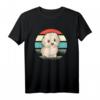 Malteser HapFrog T-Shirt mit Retro Sonnenuntergang - Hundedesign für Hundeliebhaber und Geburtstagsfans