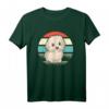 Malteser HapFrog T-Shirt mit Retro Sonnenuntergang - Hundedesign für Hundeliebhaber und Geburtstagsfans
