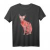 HapFrog Sphynx Katzen T-Shirt für Katzenmamas & -papas - Lustiges Tattoo-Design, perfektes Geschenk für Tierliebhaber