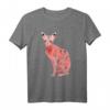 HapFrog Sphynx Katzen T-Shirt für Katzenmamas & -papas - Lustiges Tattoo-Design, perfektes Geschenk für Tierliebhaber