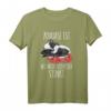 Zuhause ist wo mein Stinktier stinkt Langschläfer Haustier T-Shirt - Lustiges Geschenk für Schlafmützen & Tierliebhaber