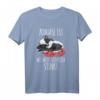 Zuhause ist wo mein Stinktier stinkt Langschläfer Haustier T-Shirt - Lustiges Geschenk für Schlafmützen & Tierliebhaber