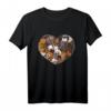 Ich Liebe Kätzchen - Herz aus Stubentiger Katzen T-Shirt - Perfektes Geschenk für Tierliebhaber, Damen, Herren & Kinder