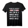 Hässliche Nacktmull Ratten Lustiges Haustier Nagetier T-Shirt - Humorvolles Geschenk für Tierfreunde & Rattenliebhaber