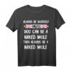 Hässliche Nacktmull Ratten Lustiges Haustier Nagetier T-Shirt - Humorvolles Geschenk für Tierfreunde & Rattenliebhaber