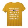 Hässliche Nacktmull Ratten Lustiges Haustier Nagetier T-Shirt - Humorvolles Geschenk für Tierfreunde & Rattenliebhaber