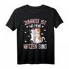 Zuhause ist wo meine Katzen sind - Süßes Katzen Mädchen Damen T-Shirt, ideales Geschenk für Katzenliebhaberinnen und Tierfans