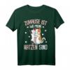 Zuhause ist wo meine Katzen sind - Süßes Katzen Mädchen Damen T-Shirt, ideales Geschenk für Katzenliebhaberinnen und Tierfans