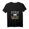 Damen Lustiges Du Bist Nicht Meine Katze Spruch T-Shirt mit V-Ausschnitt - Perfektes Weihnachts- oder Geburtstagsgeschenk für Katzenfans