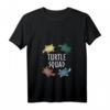 Damen Schildkröten Squad Vielfalt Haustier Team T-Shirt mit V-Ausschnitt – Lustiges Design für Schildkrötenliebhaber, Mamas & Papas