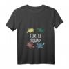 Damen Schildkröten Squad Vielfalt Haustier Team T-Shirt mit V-Ausschnitt – Lustiges Design für Schildkrötenliebhaber, Mamas & Papas