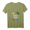 Damen Schildkröten Squad Vielfalt Haustier Team T-Shirt mit V-Ausschnitt – Lustiges Design für Schildkrötenliebhaber, Mamas & Papas