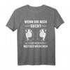 Wenn ihr mich sucht ich bin bei meinem Meerschweinchen T-Shirt – Lustiges Geschenk für Tierliebhaber und Nagetierbesitzer
