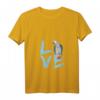Damen Love African Graue Papagei Geschenk - Haustier-Papagei T-Shirt mit V-Ausschnitt für Vogelliebhaber, Tierärzte & Zookeeper