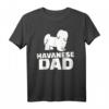 Havaneser Papa T-Shirt – Klassisches Hundevater Shirt für Hundebesitzer & Väter, perfekt als Geschenk