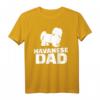 Havaneser Papa T-Shirt – Klassisches Hundevater Shirt für Hundebesitzer & Väter, perfekt als Geschenk