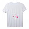 Damen Malteser Hund Zeichnung Herzen T-Shirt mit V-Ausschnitt – Süßer Hundeprint als Geschenkidee für Hundeliebhaber & Hundebesitzer