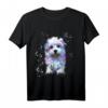 Havaneser Wasserfarben Hund T-Shirt - Lustiges Hundemama Motiv, Geschenkidee zum Geburtstag & Alltag für Hundeliebhaber