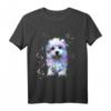 Havaneser Wasserfarben Hund T-Shirt - Lustiges Hundemama Motiv, Geschenkidee zum Geburtstag & Alltag für Hundeliebhaber