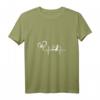 Damen HapFrog V-Ausschnitt T-Shirt – Klassisch geschnitten, leicht und bequem für Feierlichkeiten